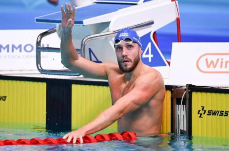 Илья Шиманович завоевал золотую медаль на третьем этапе Mare Nostrum во Франции